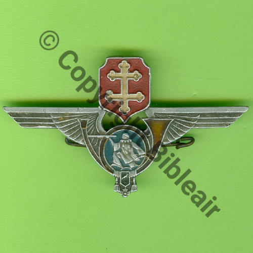 32.1  1944.45 GBM.1.32 12.44 a 05.45  BR7 et BR35 Alu Peint 160Ex  A.AUGIS ST.BARTH LYON 3Lign 2Griffes Dos lisse irreg Src.Y.GENTY 320Eur11.20 